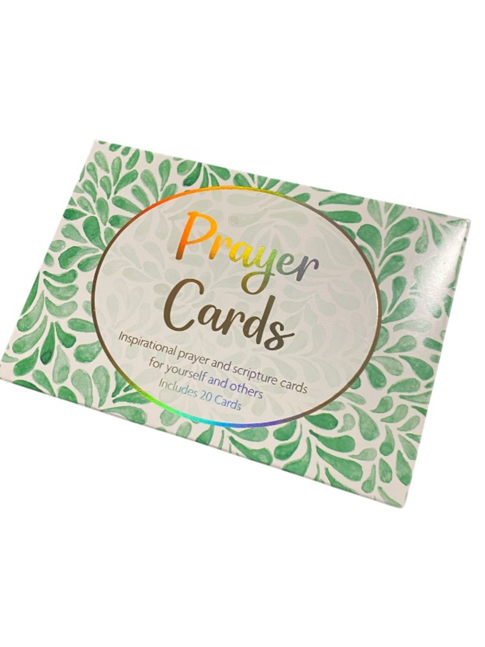 Prayer Cards Inspirational Set - Green